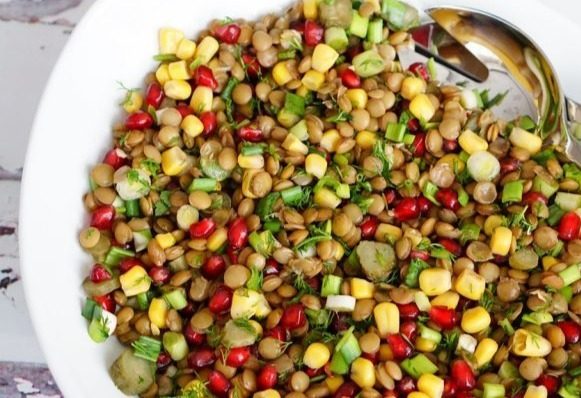 Yeşil Mercimek Salatası