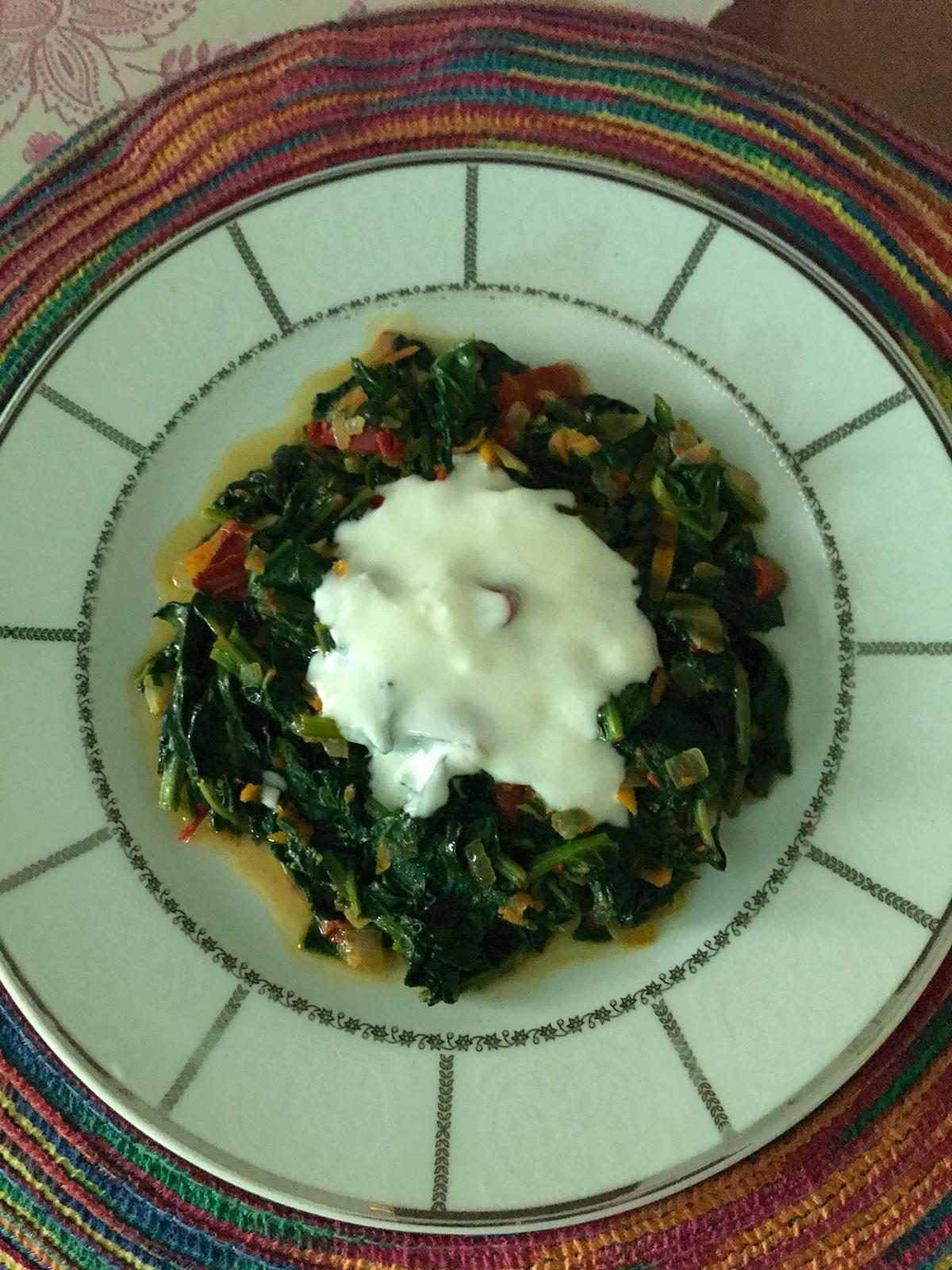 Zeytinyağlı Ispanak