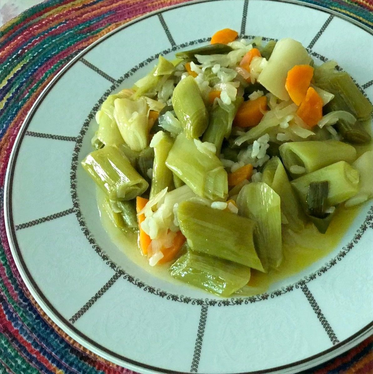 Zeytinyağlı Pırasa (Portakallı)